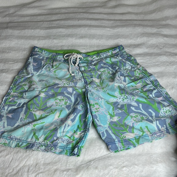 Lilly Pulitzer Other - Lilly Pulitzer Mens Capri Swim Trunks Size 36